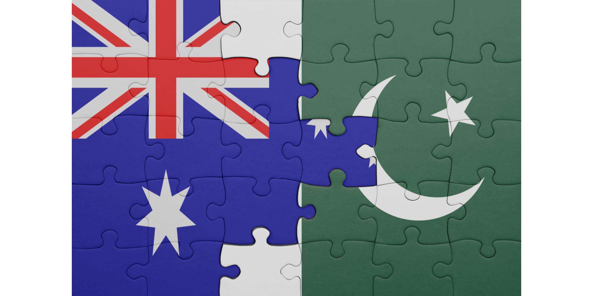 Australia Pakistan flags puzzle